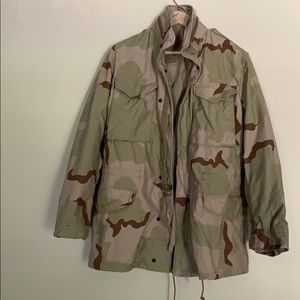 Men’s vintage desert camo size S